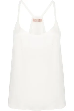 Twin-Set V-neck racerback tank top
