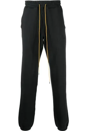 Rhude Cotton drawstring track pants