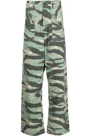 Maharishi Camouflage-print straight-leg trousers