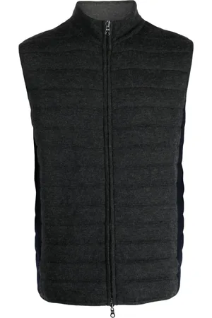 N.PEAL Zip-up padded gilet