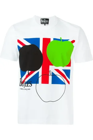 Comme des Garçons Union Jack print T-shirt