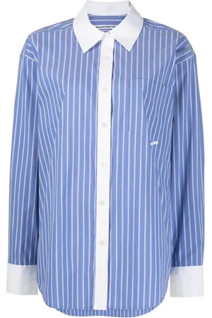 Alexander Wang Stripe-print long-sleeved shirt