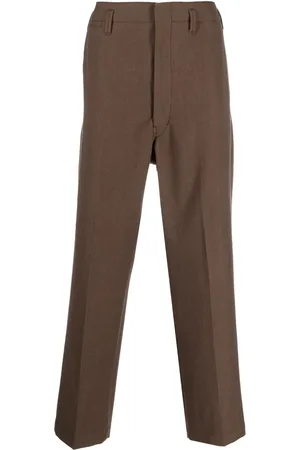 LEMAIRE Straight-leg wool-blend trousers