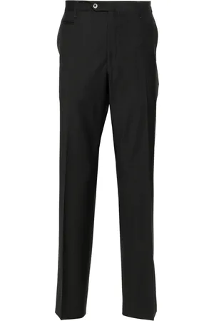 corneliani Mid-rise tailored wool trousers