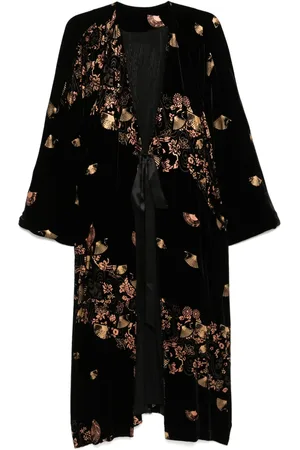 YANGKEHAN Graphic-print cape