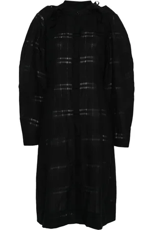 HENRIK VIBSKOV Spam striped midi dress