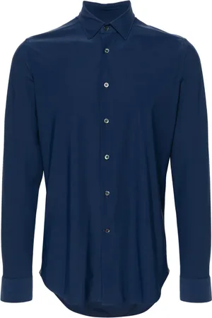 corneliani Classic-collar buttoned shirt