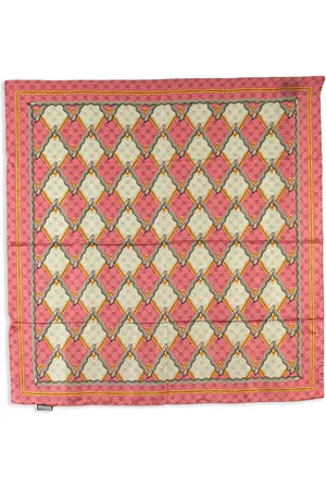 Gucci 2000-2015 GG Snake Silk Scarf scarves
