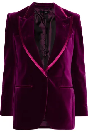 Tom Ford Single-breasted velvet blazer