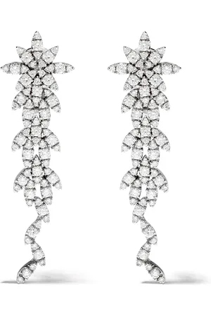 Pasquale Bruni 18kt white gold Ghirlanda diamond earrings