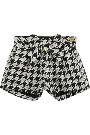 Angels Face Geometric-print shorts