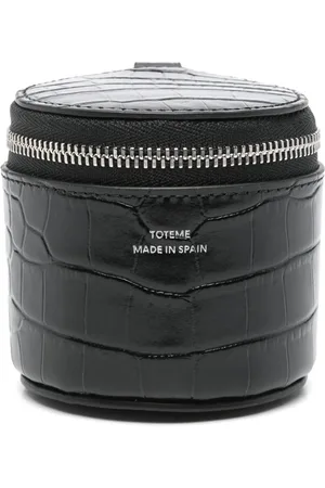 Totême Crocodile-embossed jewelry box