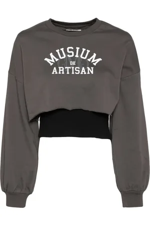 Musium Div. Logo-printed sweatshirt