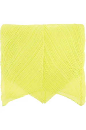 PLEATS PLEASE ISSEY MIYAKE Pointed-tip plissé scarf