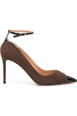 Aquazzura Pinot 85mm suede pumps