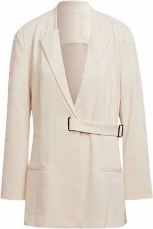 Y-3 Oversized-belted blazer