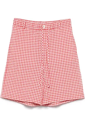 Marni Gingham seersucker shorts