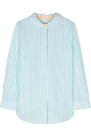 MC2 SAINT BARTH Striped cotton shirt