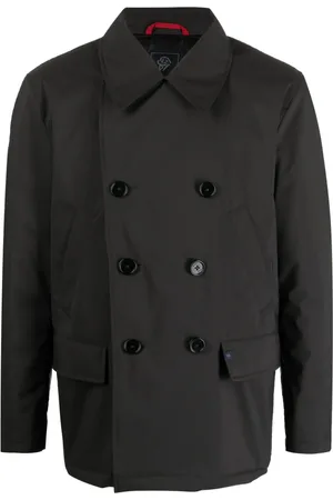 FAY Peak-lapel double-breasted jacket