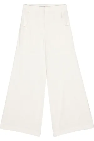 ALESSANDRO VIGILANTE Bouclé palazzo pants