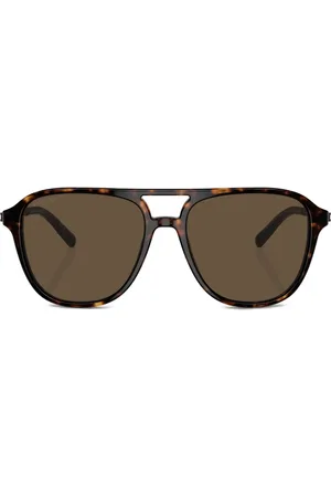 Bvlgari Square-frame tinted-lenses sunglasses