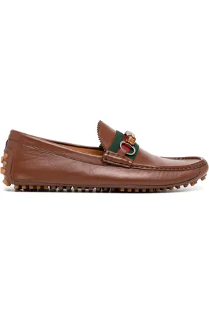 Gucci Horsebit-detail boat shoes