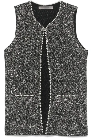 D.EXTERIOR Sequin-embellished gilet