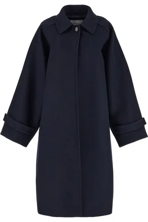 Salvatore Ferragamo Single-breast wool coat