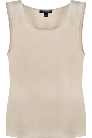 ST. JOHN Satin tank top