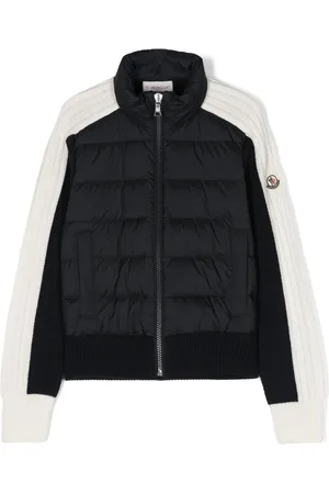 Moncler Knitted padded jacket