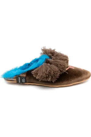 midorikawa Pointed-toe slippers