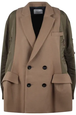 SACAI Panelled bomber jacket