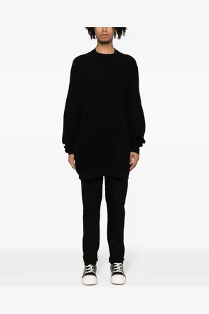 Rick Owens Crew-neck cotton sweatshirt