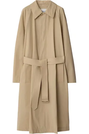 Burberry EDK-embroidered car coat