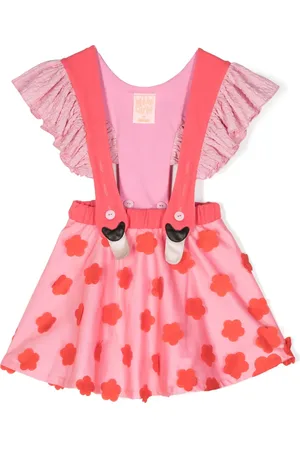 Wauw Capow by Bangbang Bird Girl Frill sleeveless dress