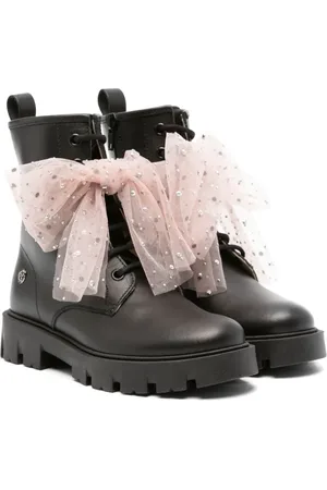 Florens Leather combat boots