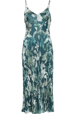 Vince Shimmer Lake midi dress