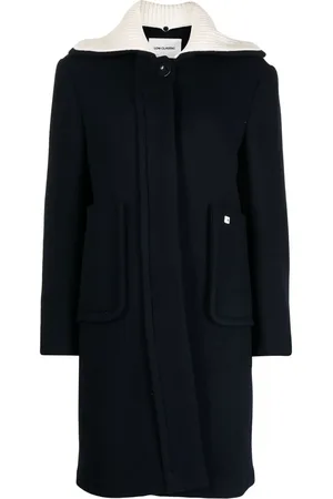 Low Classic Wide-collar single-breasted coat