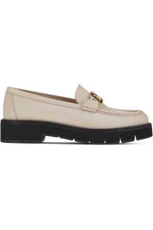 Salvatore Ferragamo Gancini-plaque leather loafers