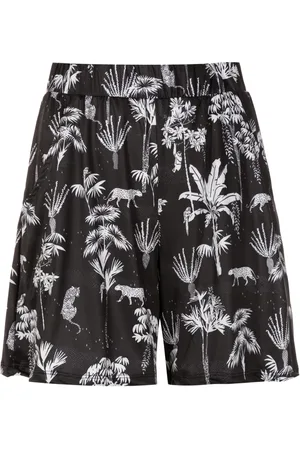 Lygia & Nanny Iara botanical-print shorts
