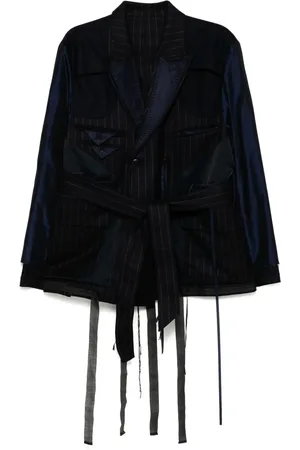 midorikawa Panelled jacket