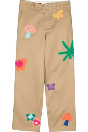 Nahmias Patchwork-detailing trousers