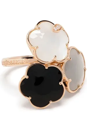 Pasquale Bruni 18kt rose gold Bouquet Lunaire diamond ring