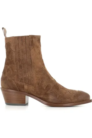 SARTORE 50mm suede cowboy boots