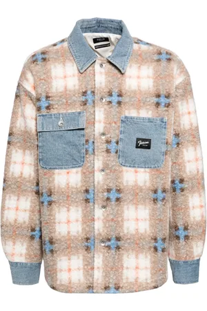 FIVE CM Tweed shirt jacket