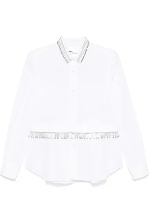 NOIR KEI NINOMIYA Safety-pin embellished shirt