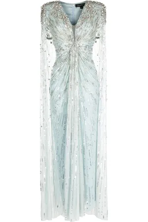 Jenny Packham Lotus Lady sequin-embellished gown