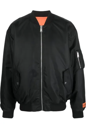 Heron Preston Padlock-patch bomber jacket