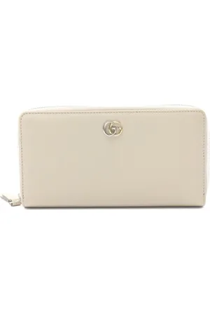 Gucci 2010s Double G zip-around wallet