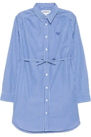 Chocoolate Striped shirt dress